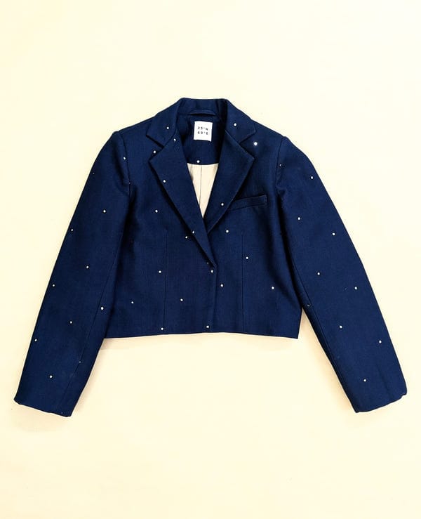 23 N.69 E — Celestial Cropped Blazer - Women