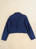 Celestial Cropped Blazer - Women view 4