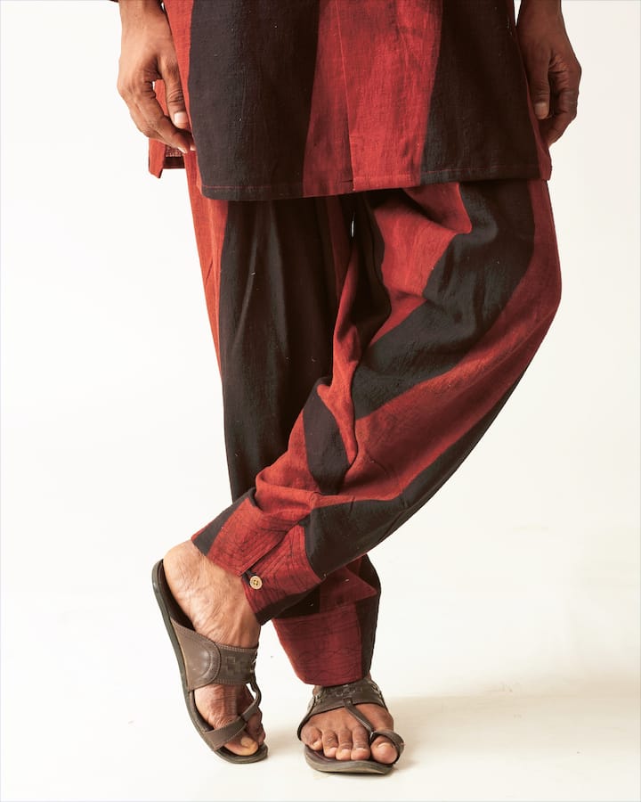 Hand Painted KURTA SALWAR - image 3