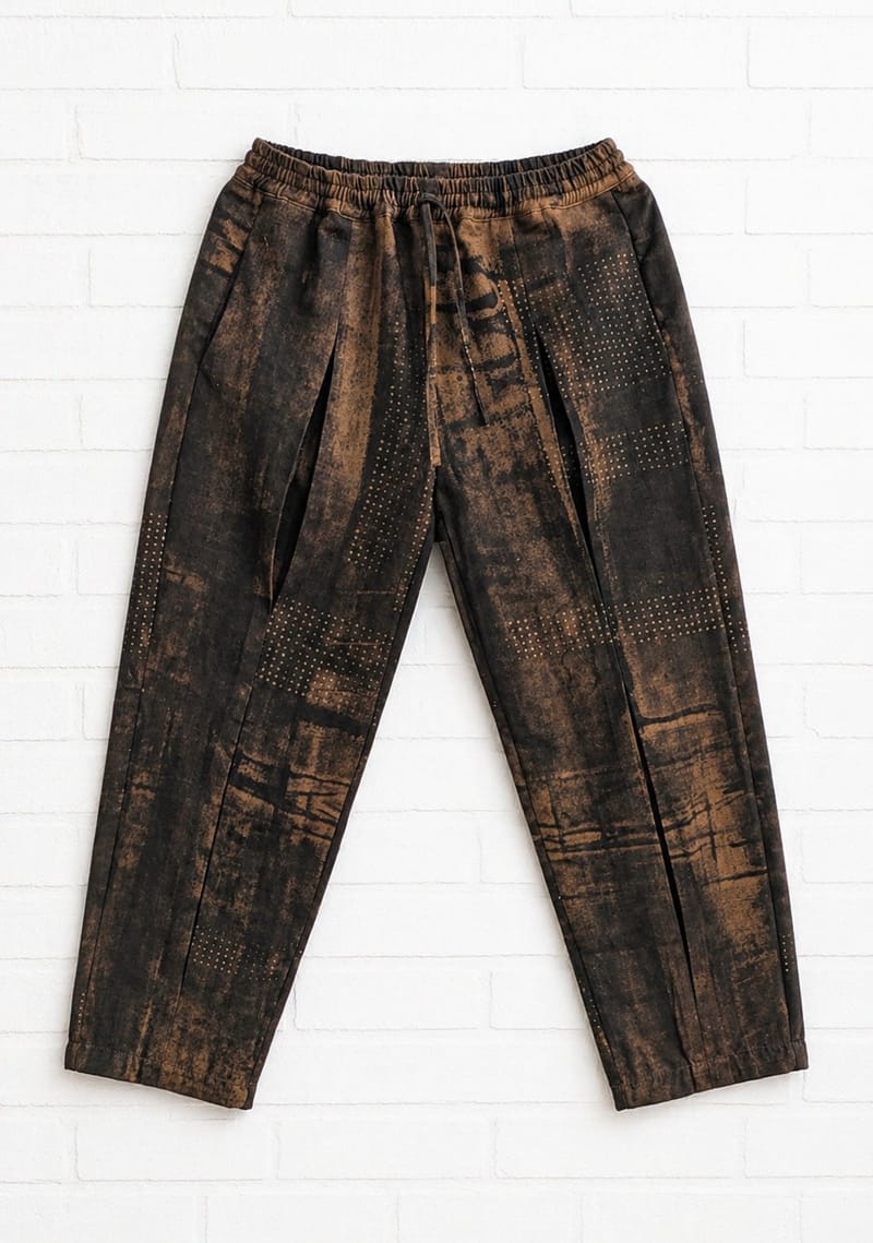 Rusted Denim Pants