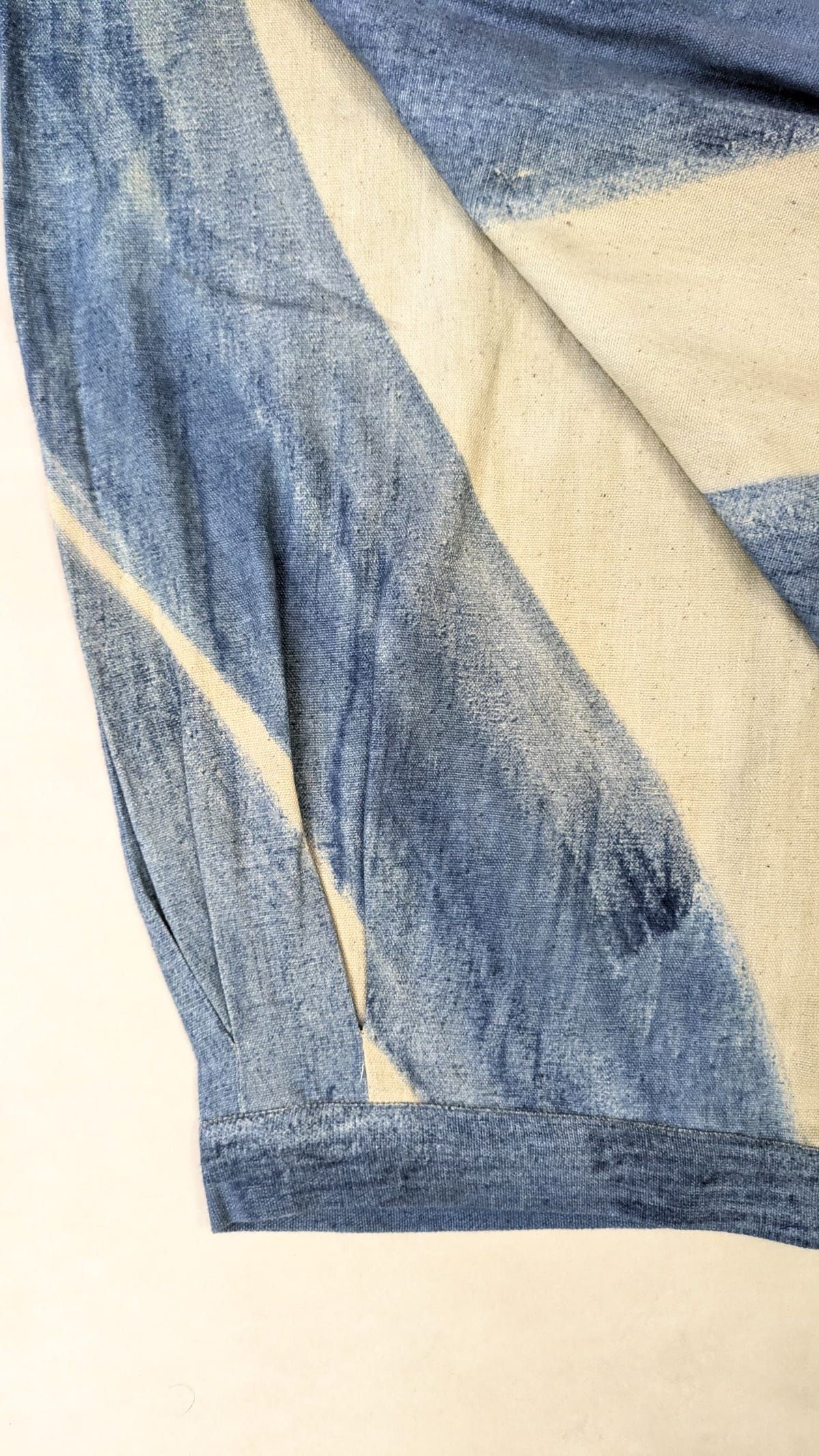 Hand Painted Indigo Pants - image 3