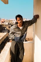 Bagru Kantha Handcrafted Track Jacket view 4