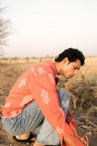 Rust Pink Jaipur Shirt view 3