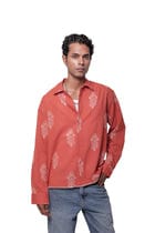 Rust Pink Jaipur Shirt view 4