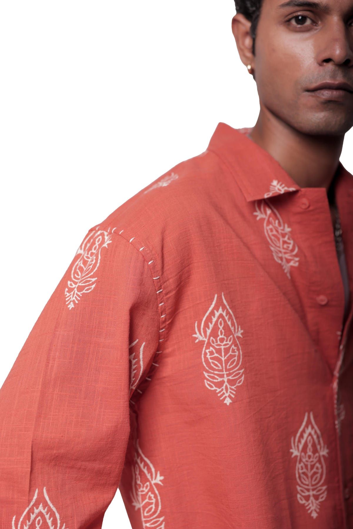 Rust Pink Jaipur Shirt - image 6