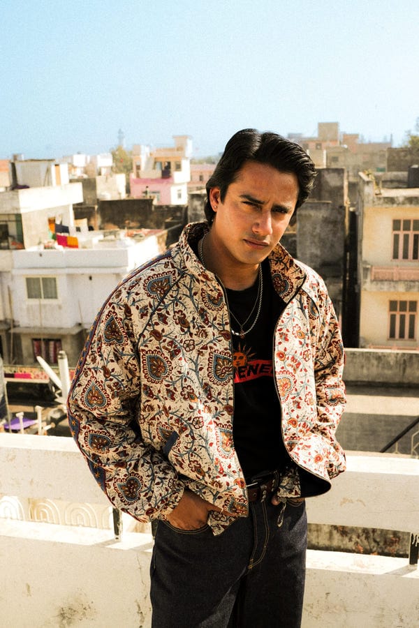 Aakartaro — Bagru Jaal Handcrafted Track Jacket