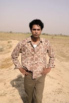 Bagru Hand-Blocked Jaal Summer Shirt view 1