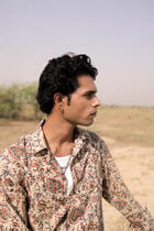Bagru Hand-Blocked Jaal Summer Shirt view 3