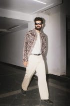 Syahi Begar Block Printed Shacket view 2