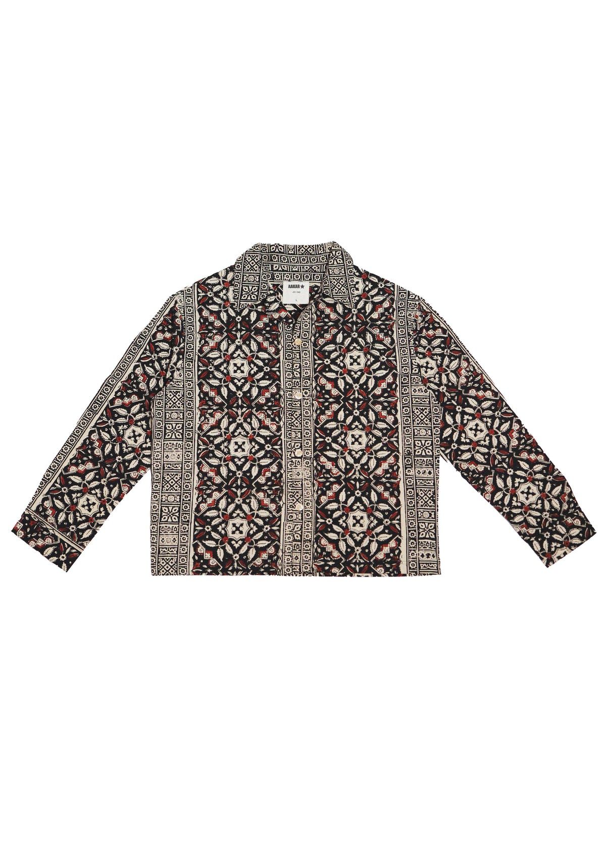Syahi Begar Block Printed Shacket - image 3