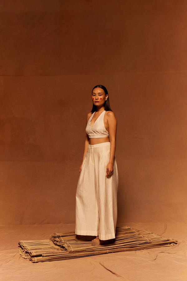 Ahmev — Shunkan Pleated Pants