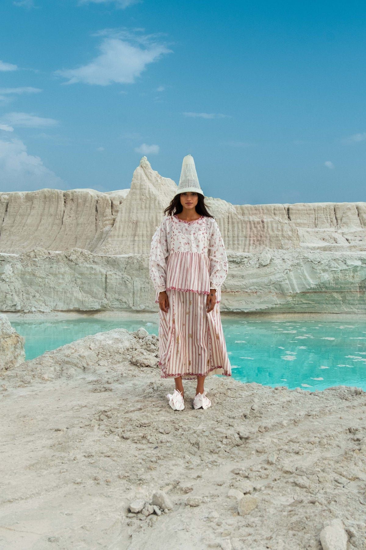 Hintha Gathered Dress - image 1