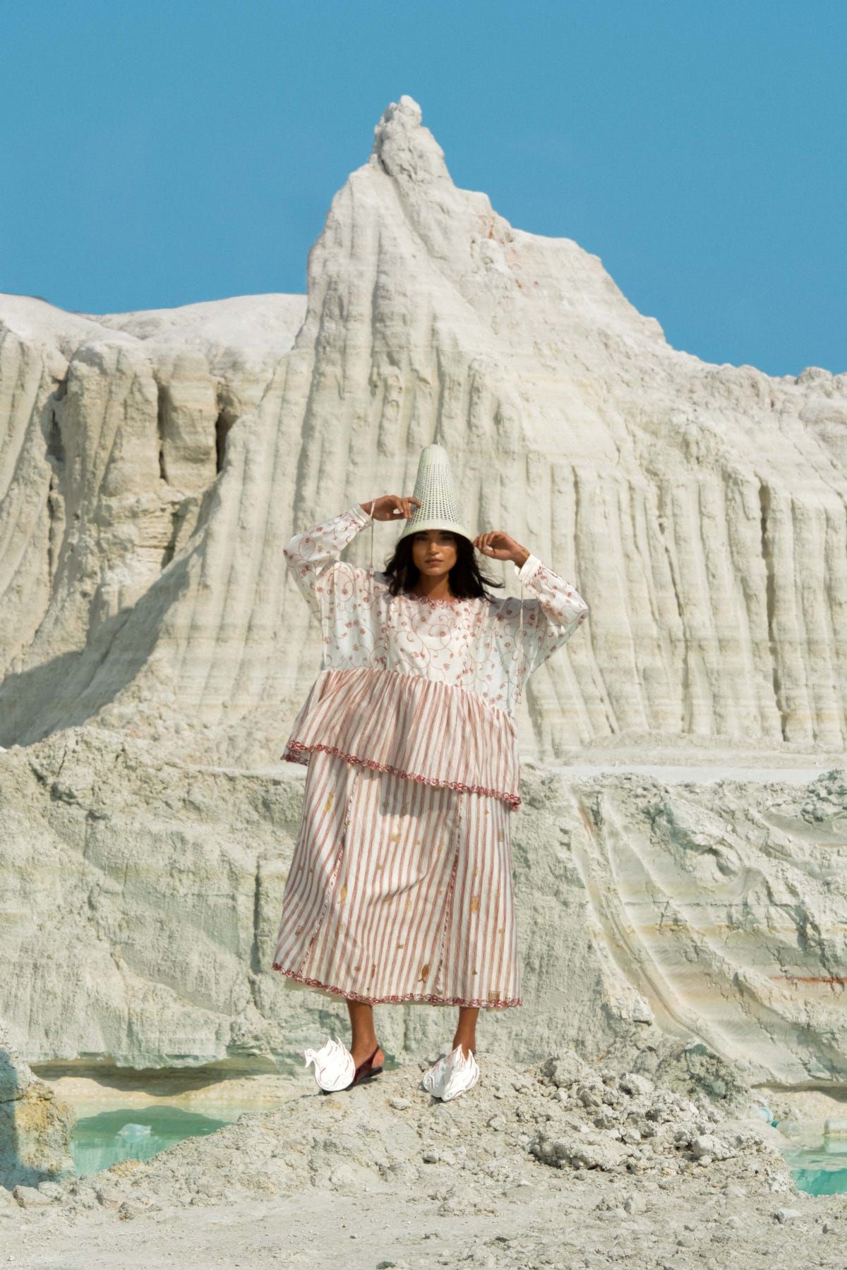 Hintha Gathered Dress - image 3
