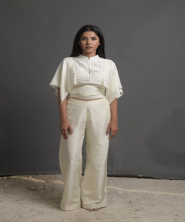 Ahmev — Smile Kimono Wrap Top