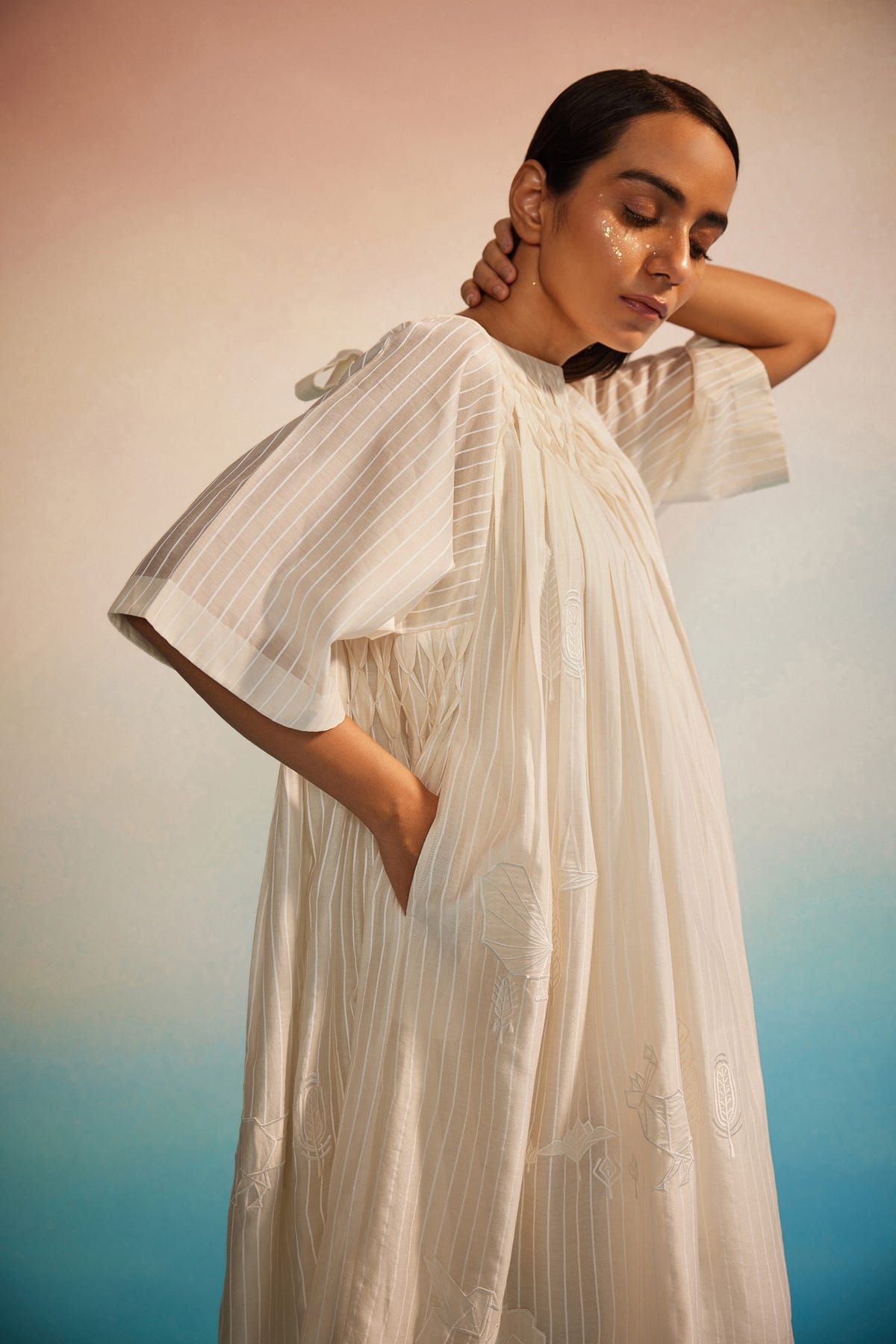 Musubi Smocking Dress - image 4