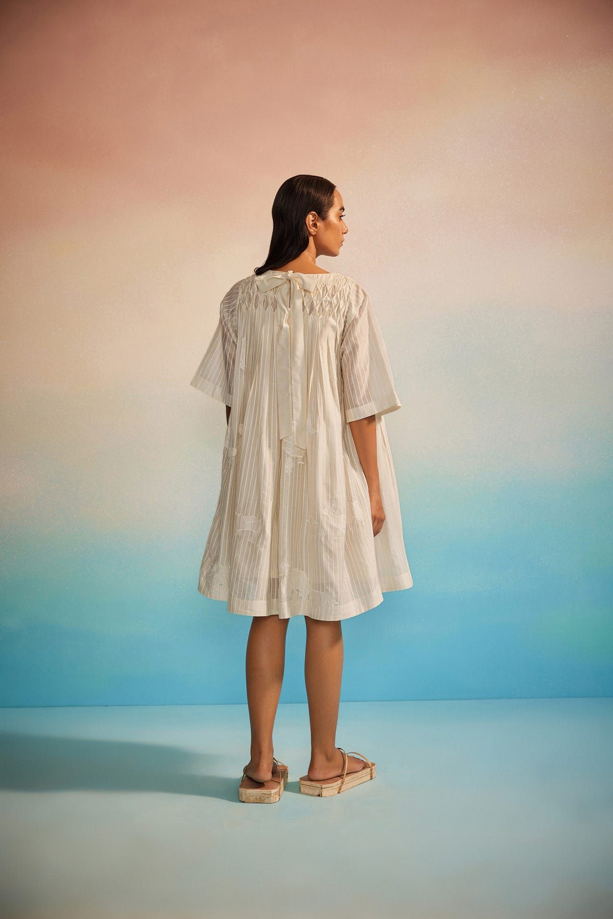 Musubi Smocking Dress - image 5