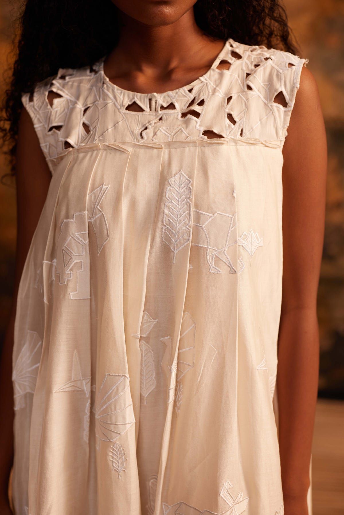 Kujaku Knife Pleat Dress - image 2