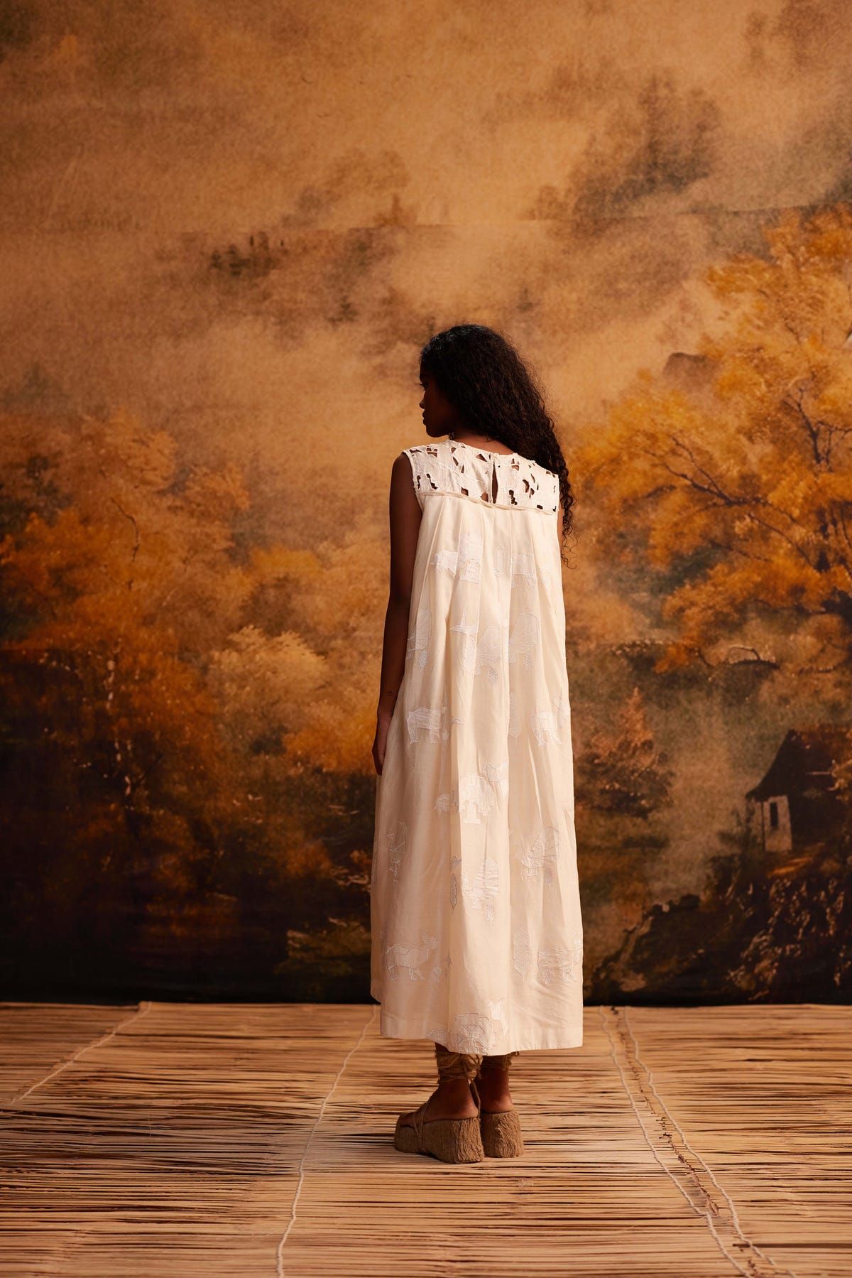 Kujaku Knife Pleat Dress - image 3
