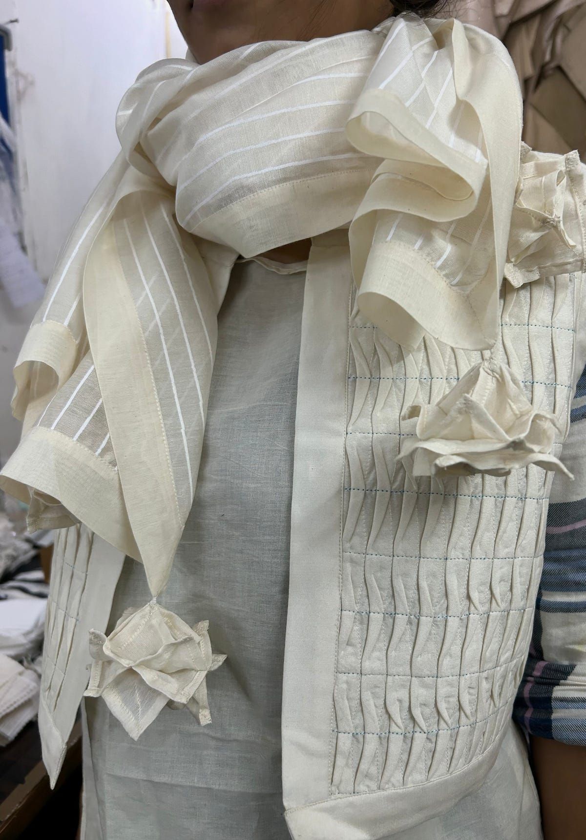 Aiiri Cotton Silk Scarf - image 1
