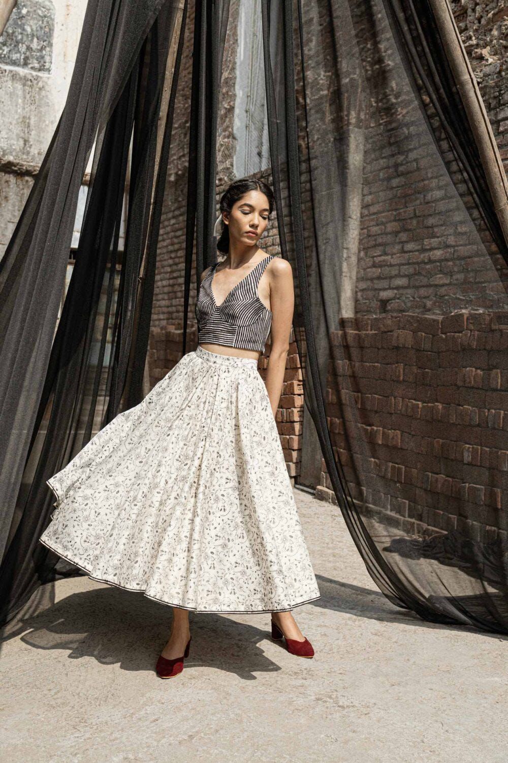 Alyssa Circular Skirt - image 2