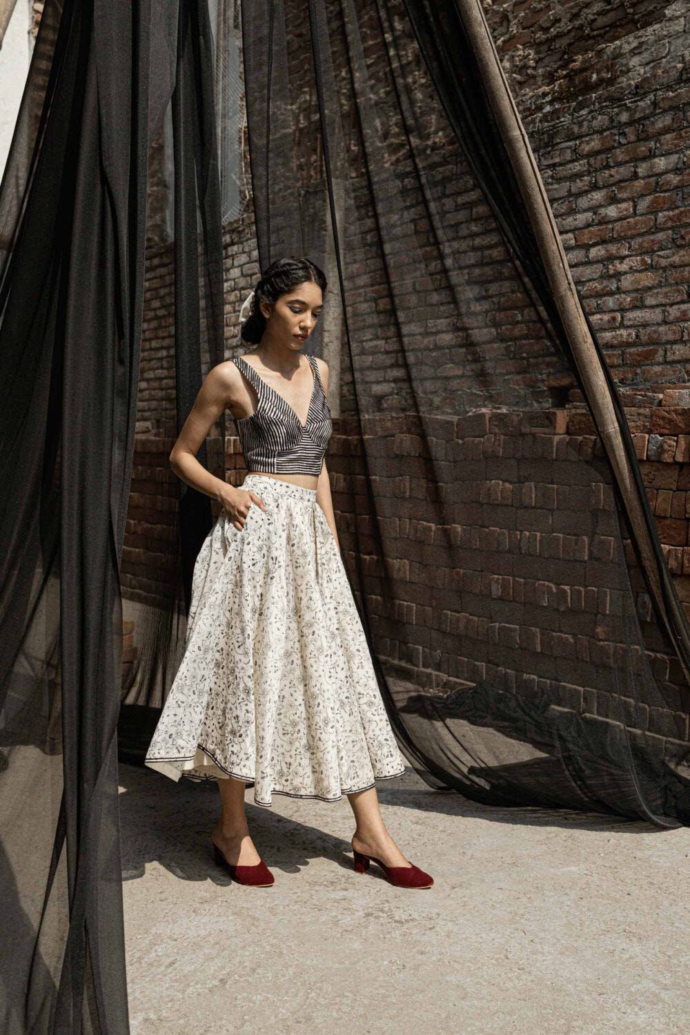 Alyssa Circular Skirt - image 3