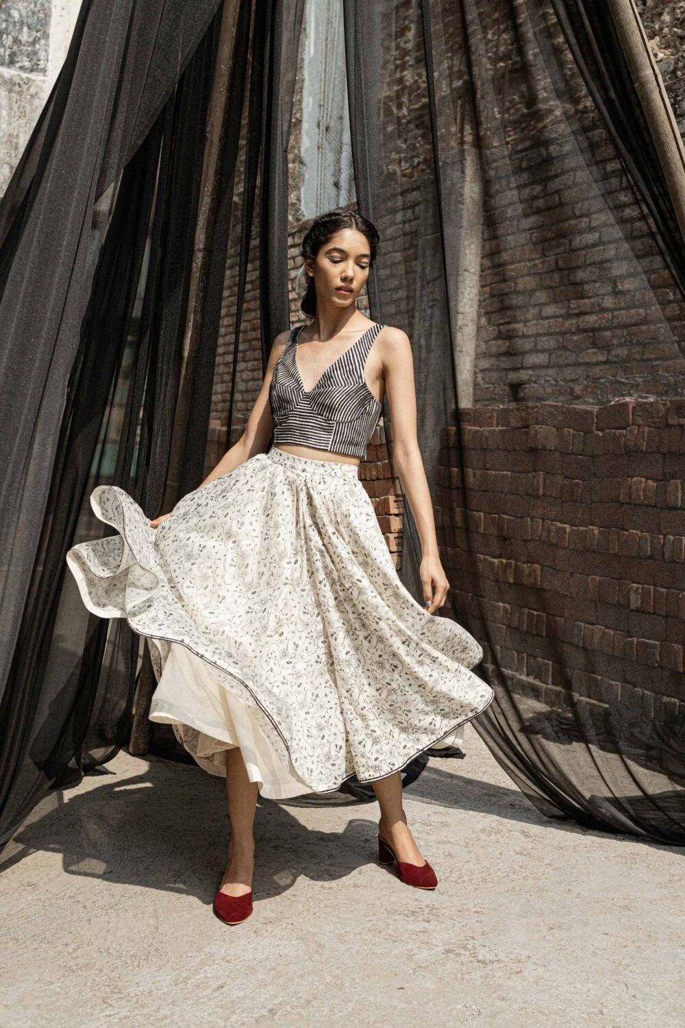 Alyssa Circular Skirt - image 6