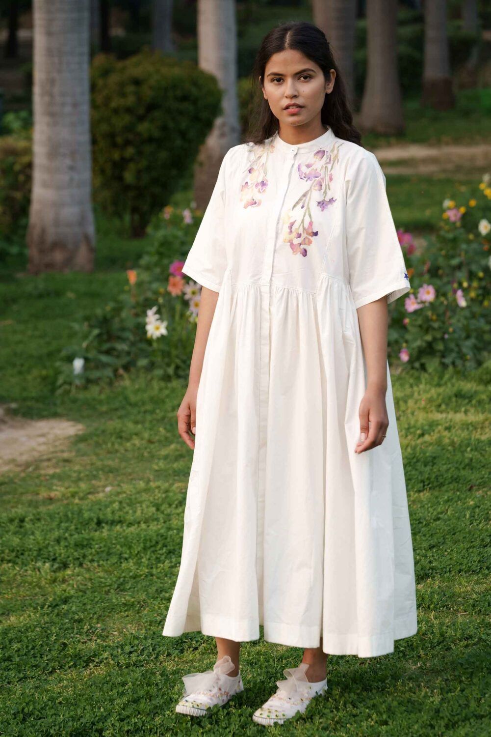 Margaret Placket Dress - image 3