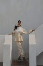 Box Pleat Sleeve Shirt view 3
