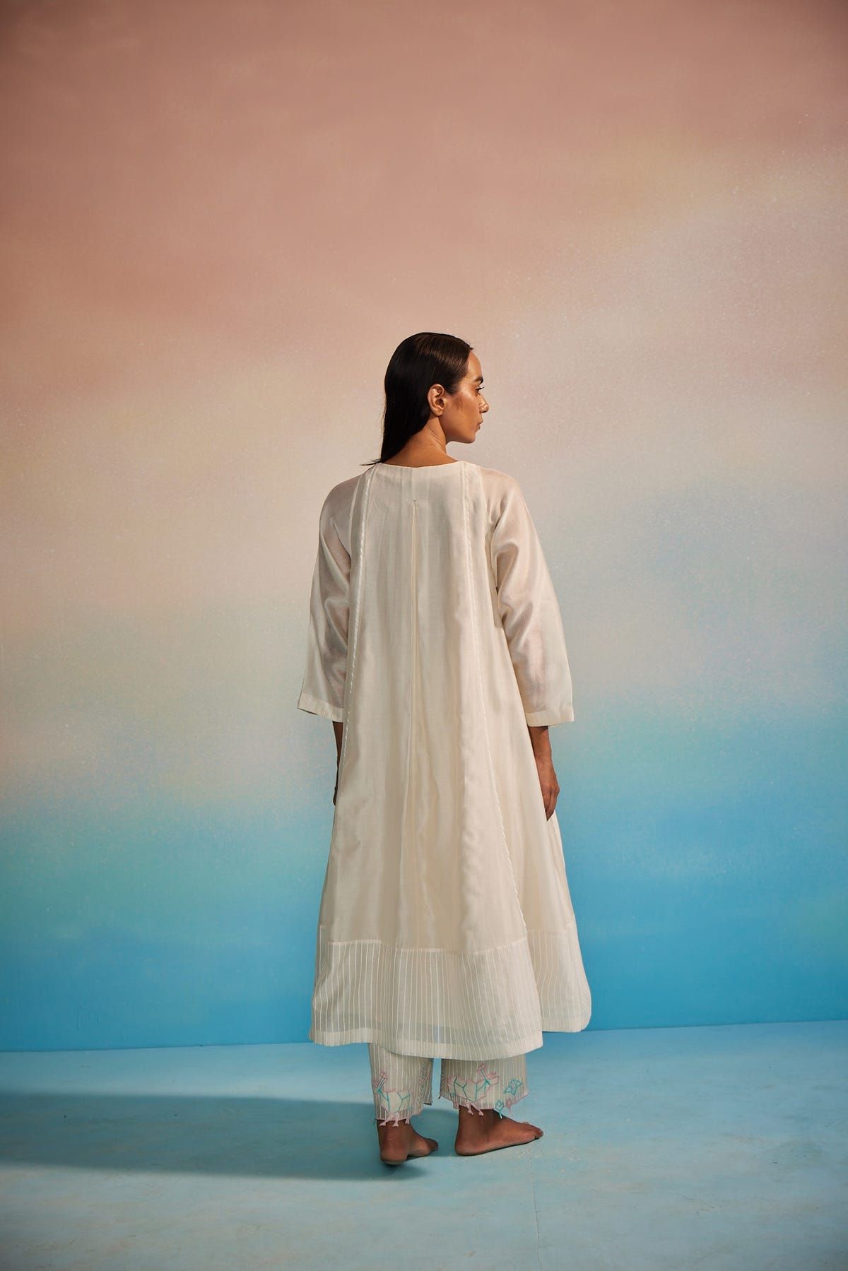 Midori Panelled Dress - image 7