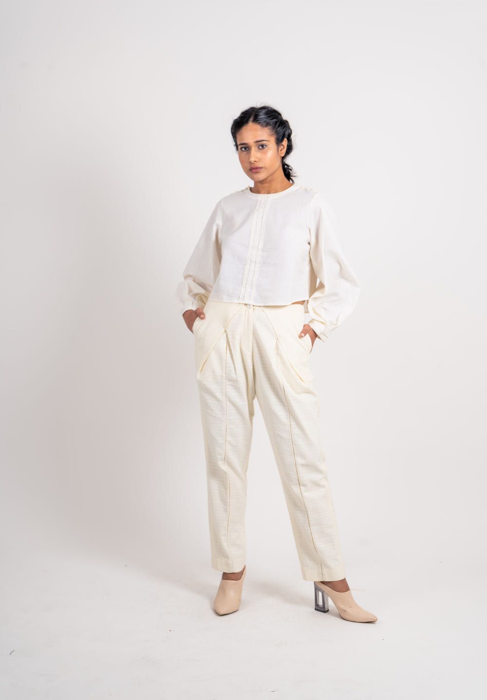 Shoulder Buttoned Top - image 3