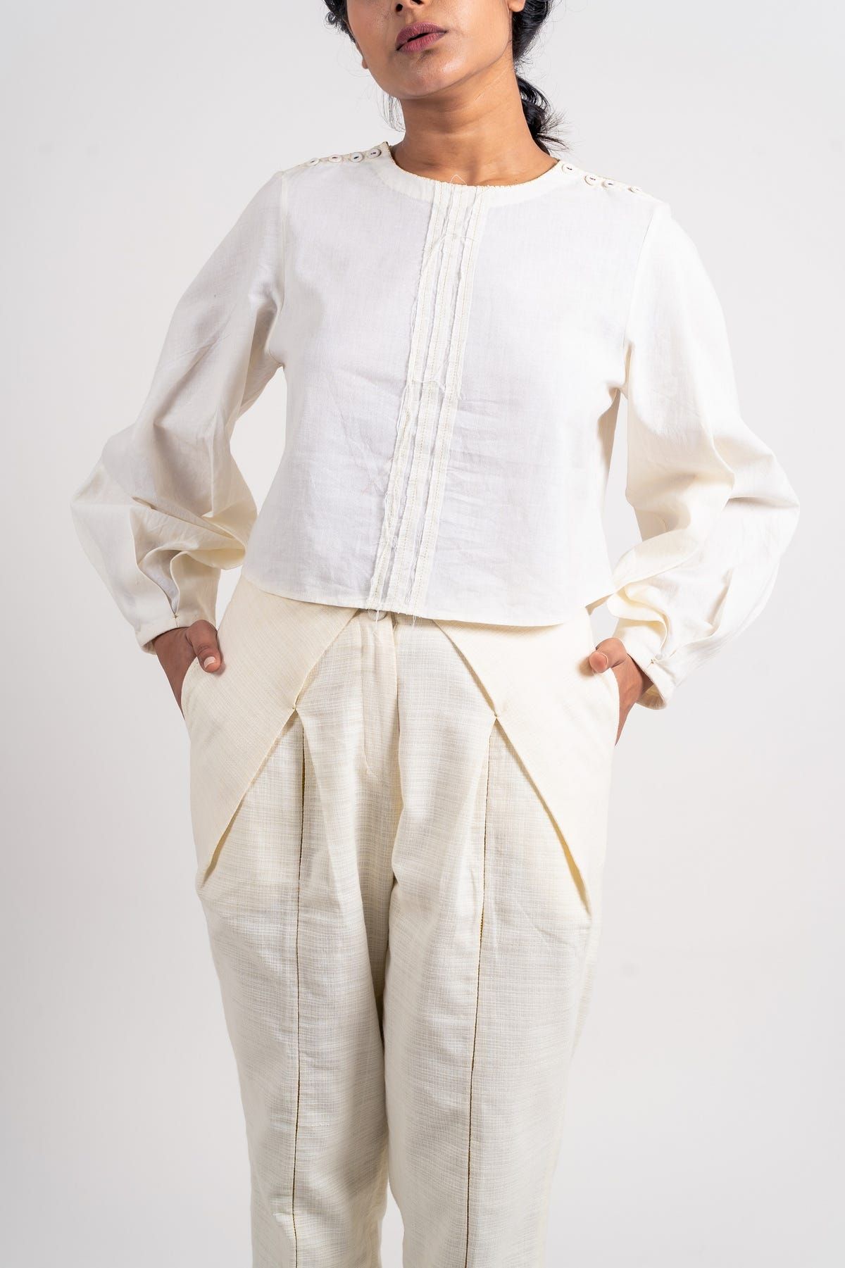 Shoulder Buttoned Top - image 4