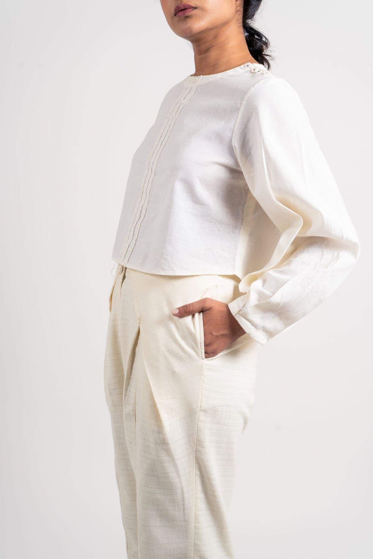 Shoulder Buttoned Top - image 6