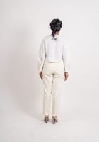 Shoulder Buttoned Top view 7