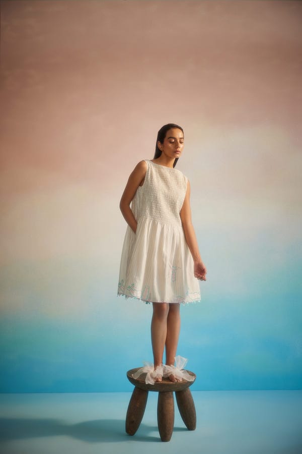 Ahmev — Miyabi Ruching Dress