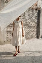 Belladonna Pleated Neck Dress view 3