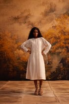Tobira Dolman Dress + Slip view 1