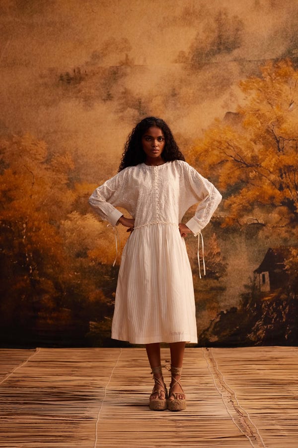 Ahmev — Tobira Dolman Dress + Slip