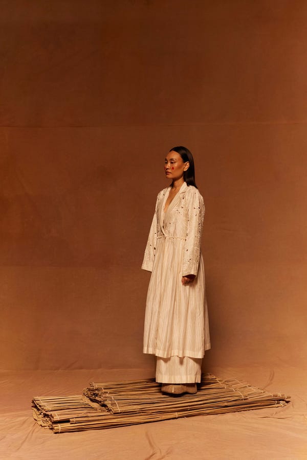 Ahmev — Komorebi Long Jacket