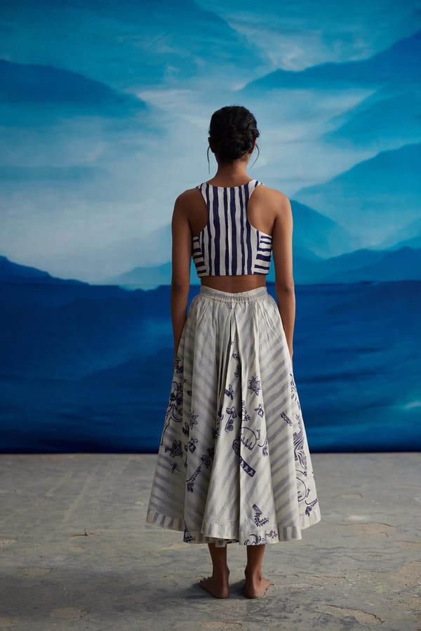 Ahmev — Primula Racer Back Blouse
