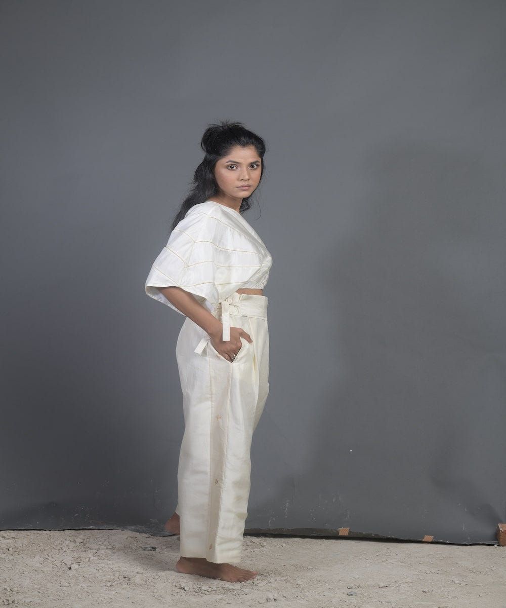 Trust Waist Tie-Up Pants - image 2