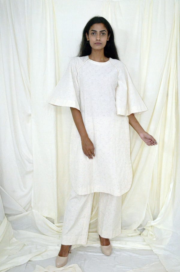 Ahmev — Bell Sleeve Kurta
