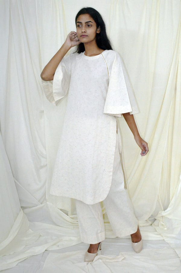 Ahmev — Bell Sleeve Kurta