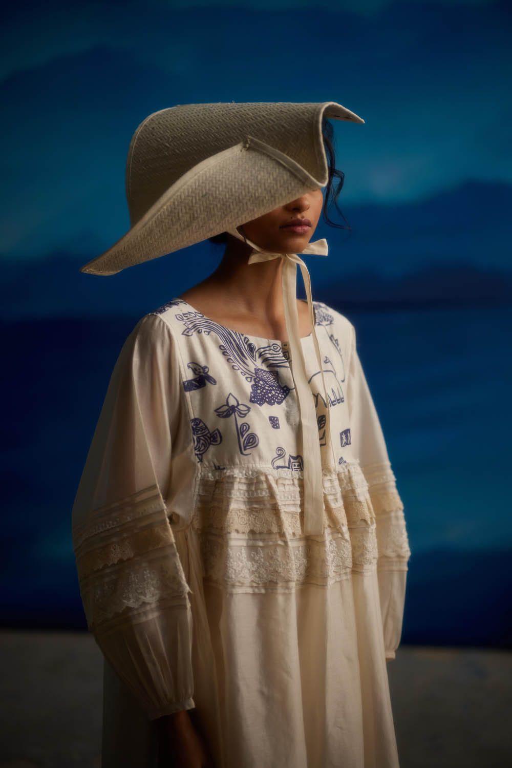 Ambretta Square Sleeve Dress - image 1