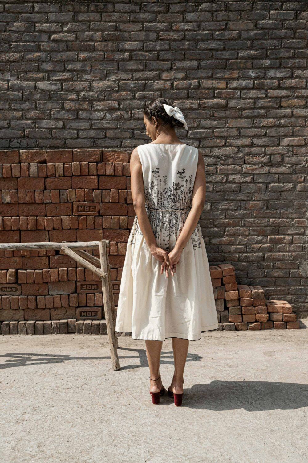 Aster Knife Pleat Dress - image 3
