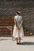 Aster Knife Pleat Dress view 3