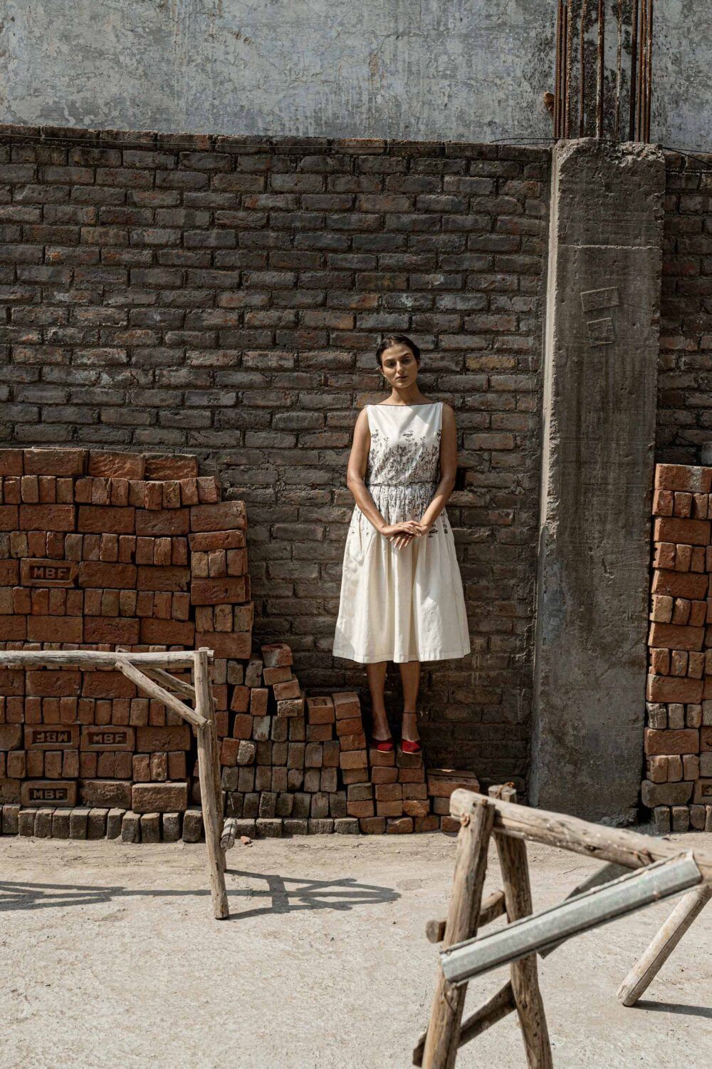 Aster Knife Pleat Dress - image 6