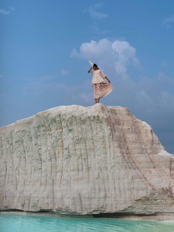 Ahmev — Taya Raglan Top