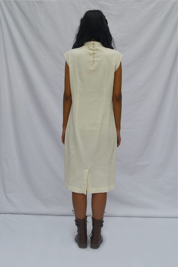 Crinkled Sheath Dress - image 4