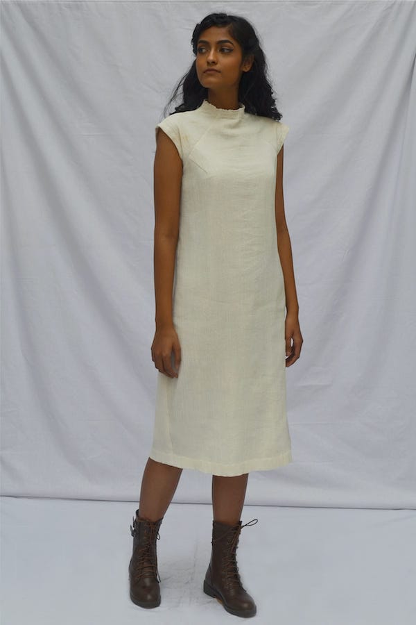 Crinkled Sheath Dress - image 8