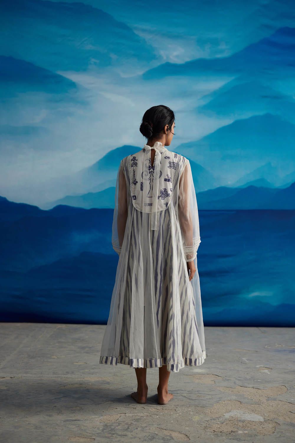 Blazing Yoke Dress - image 4